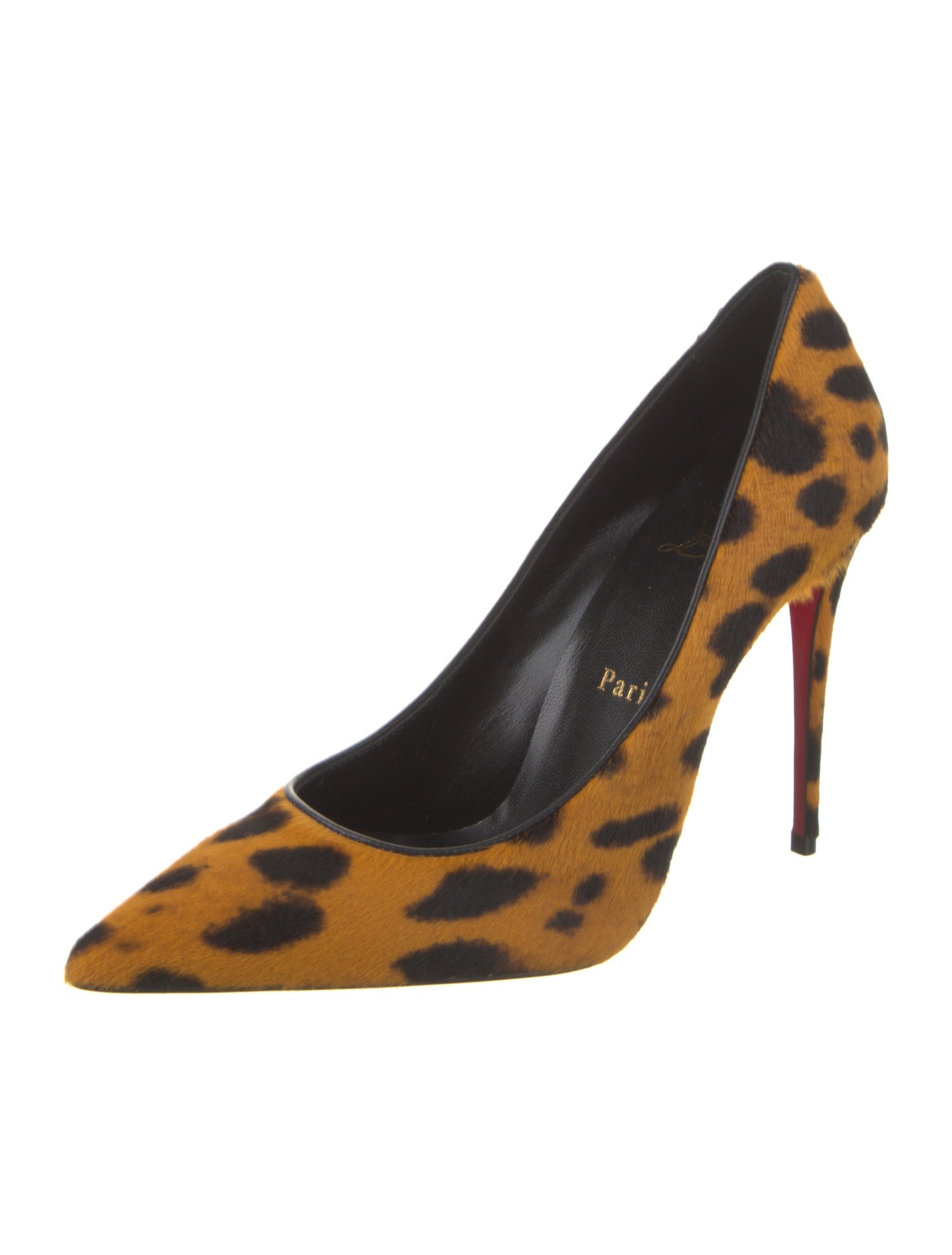 Christian Louboutin Ponyhair Animal Print Pumps w/ Tags