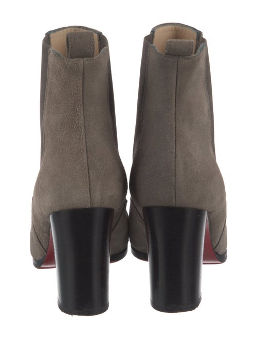 Christian Louboutin Verabotta 85 Suede Chelsea Boots