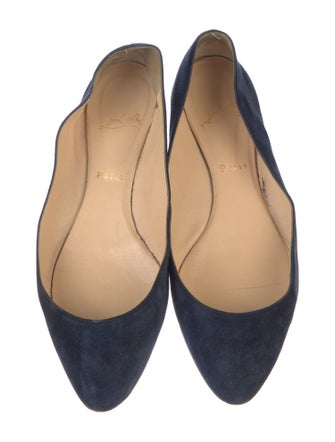 Christian Louboutin Suede Flats