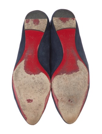 Christian Louboutin Suede Flats