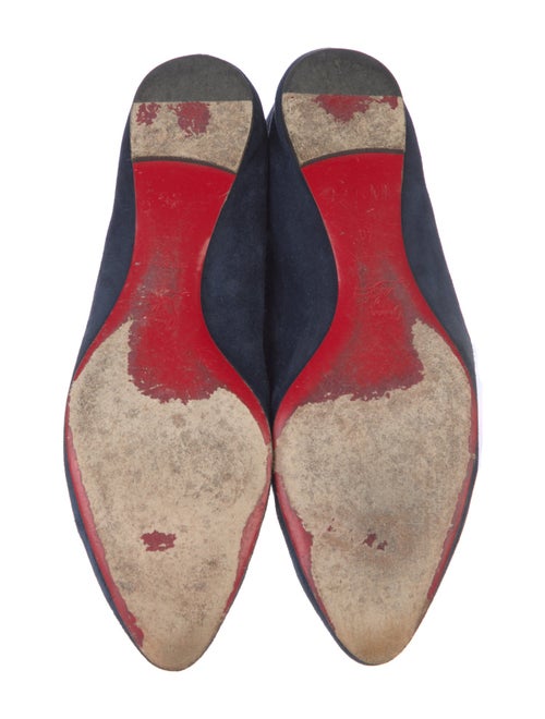 Christian Louboutin Suede Flats
