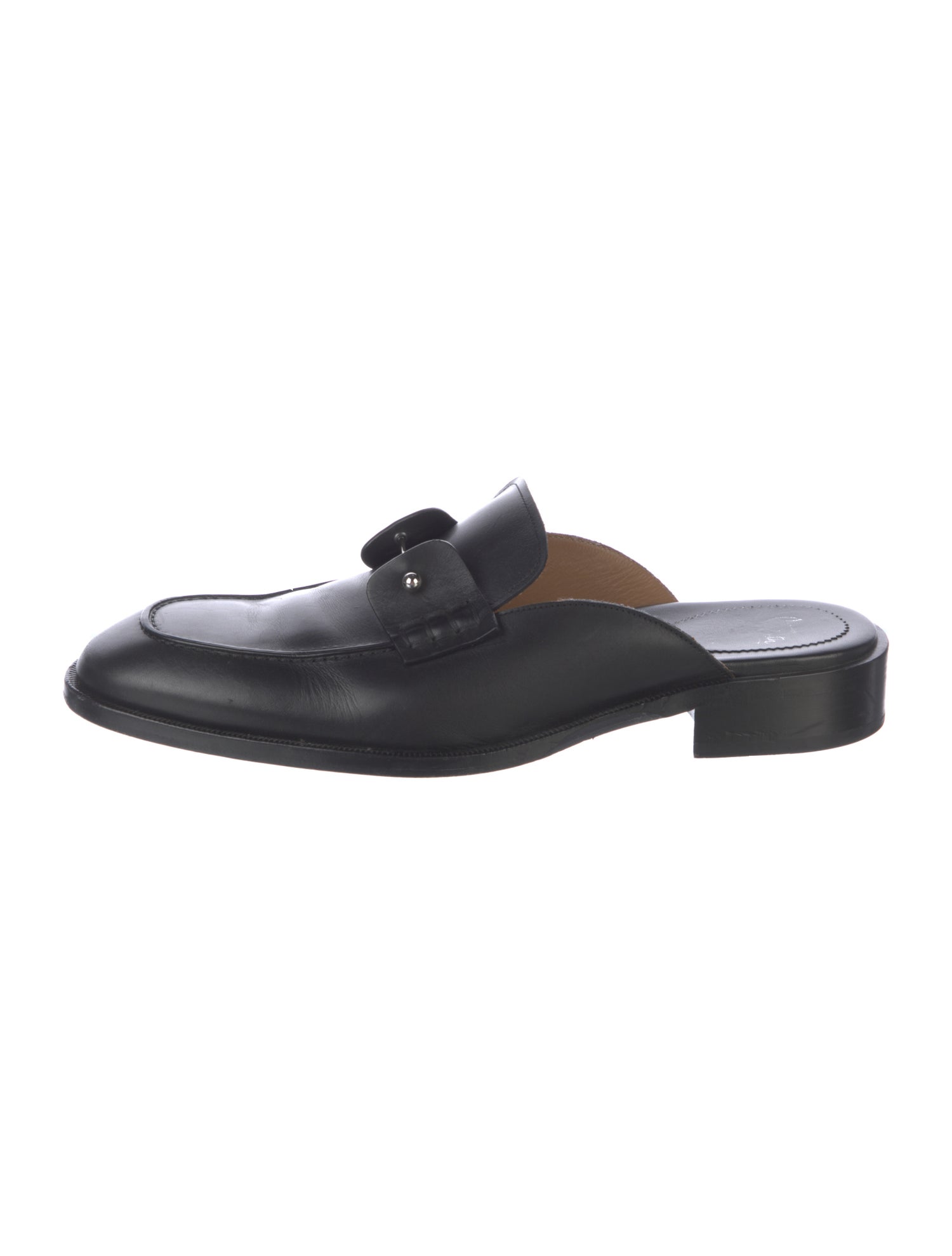 Christian Louboutin Leather Slippers