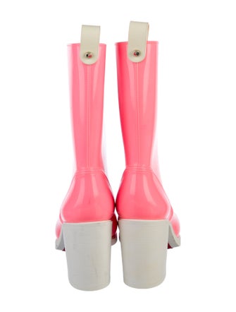 Christian Louboutin Loubirain 70MM Spike Accents Rain Boots