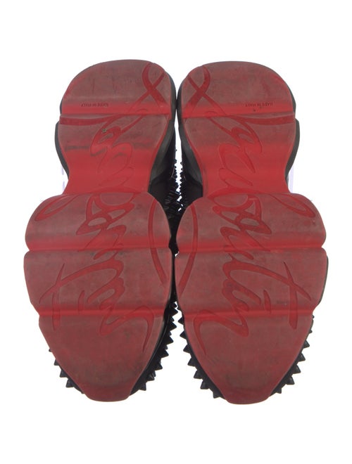 Christian Louboutin Spike Accents Neoprene Sock Sneakers