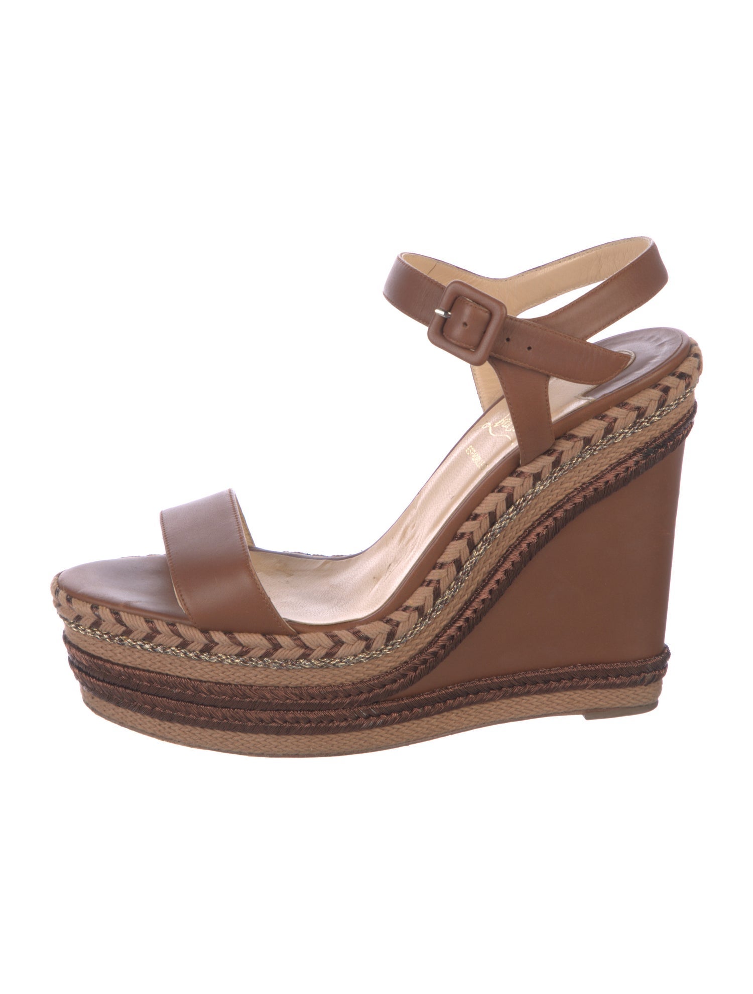 Christian Louboutin Duplice Leather Espadrilles