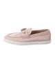 Christian Louboutin Suede Whipstitch Trim Loafer Sneakers