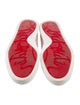 Christian Louboutin Suede Whipstitch Trim Loafer Sneakers