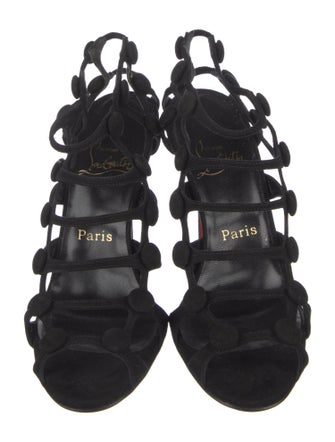 Christian Louboutin Suede Sandals