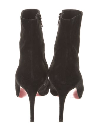 Christian Louboutin Suede Sock Boots