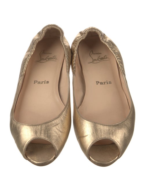 Christian Louboutin Leather Ballet Flats