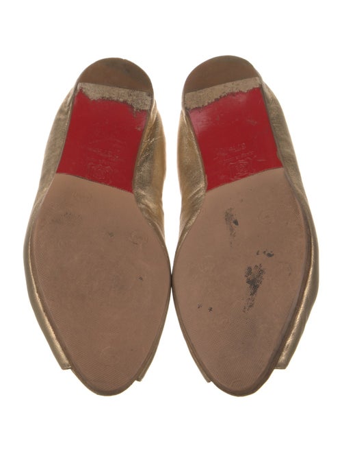 Christian Louboutin Leather Ballet Flats