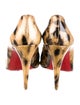 Christian Louboutin Decollete Patent Leather Pumps