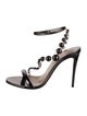 Christian Louboutin PVC Studded Accents Sandals