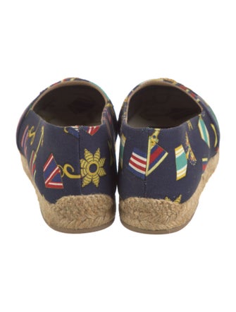 Christian Louboutin Canvas Printed Espadrilles