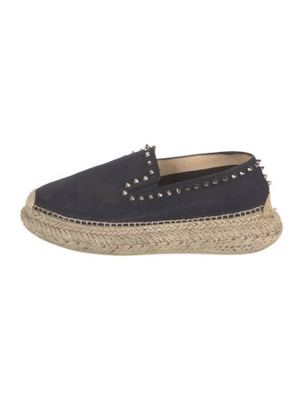Christian Louboutin Espaboat Spike Accents Espadrilles