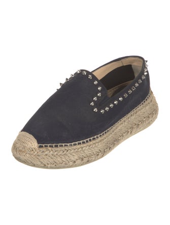 Christian Louboutin Espaboat Spike Accents Espadrilles