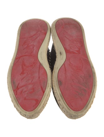 Christian Louboutin Espaboat Spike Accents Espadrilles