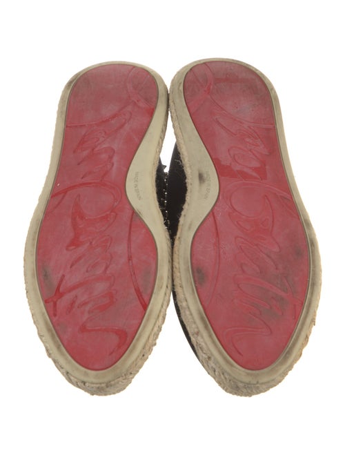 Christian Louboutin Espaboat Spike Accents Espadrilles