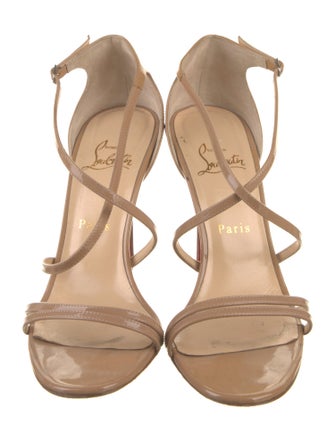 Christian Louboutin Patent Leather Sandals