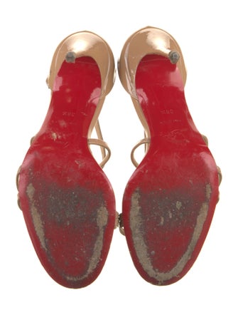 Christian Louboutin Patent Leather Sandals