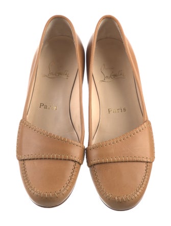 Christian Louboutin Leather Loafers