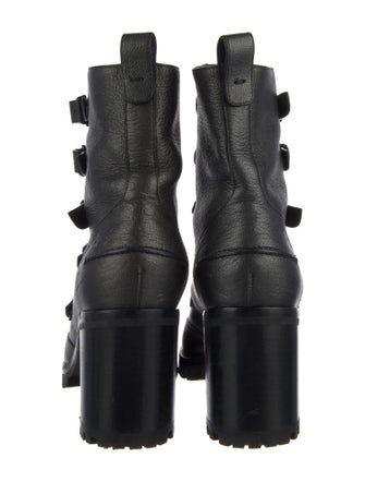 Christian Louboutin Glorymount Leather Combat Boots