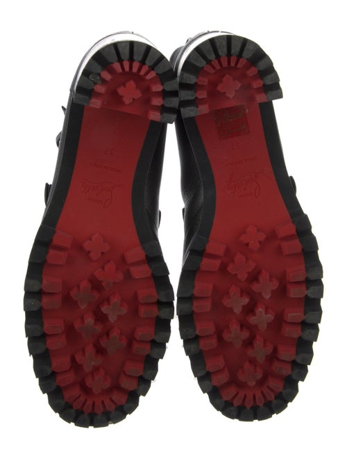 Christian Louboutin Glorymount Leather Combat Boots