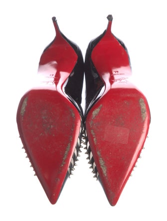 Christian Louboutin Bareta 70 Spike Accents Pumps