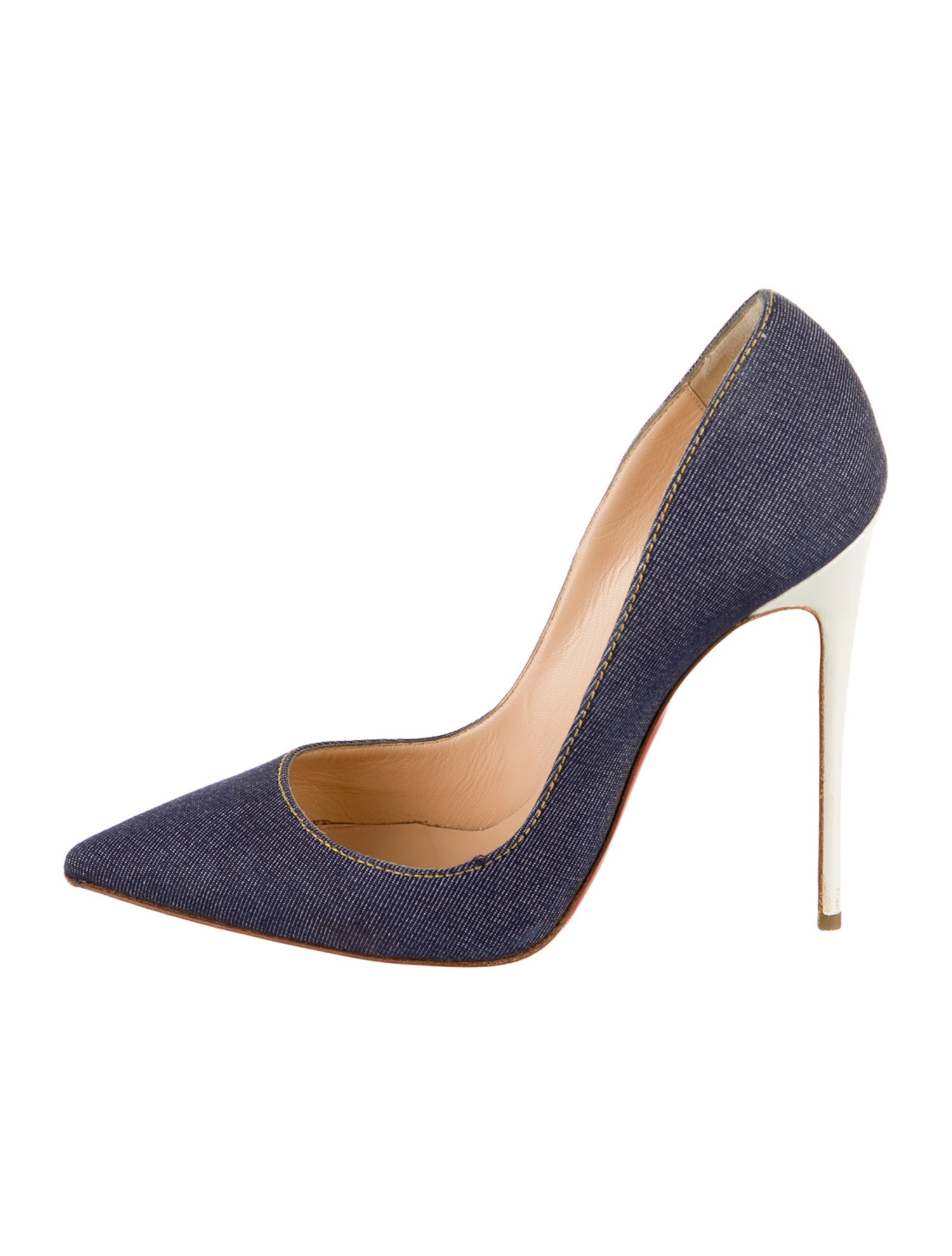 Christian Louboutin Denim Pumps