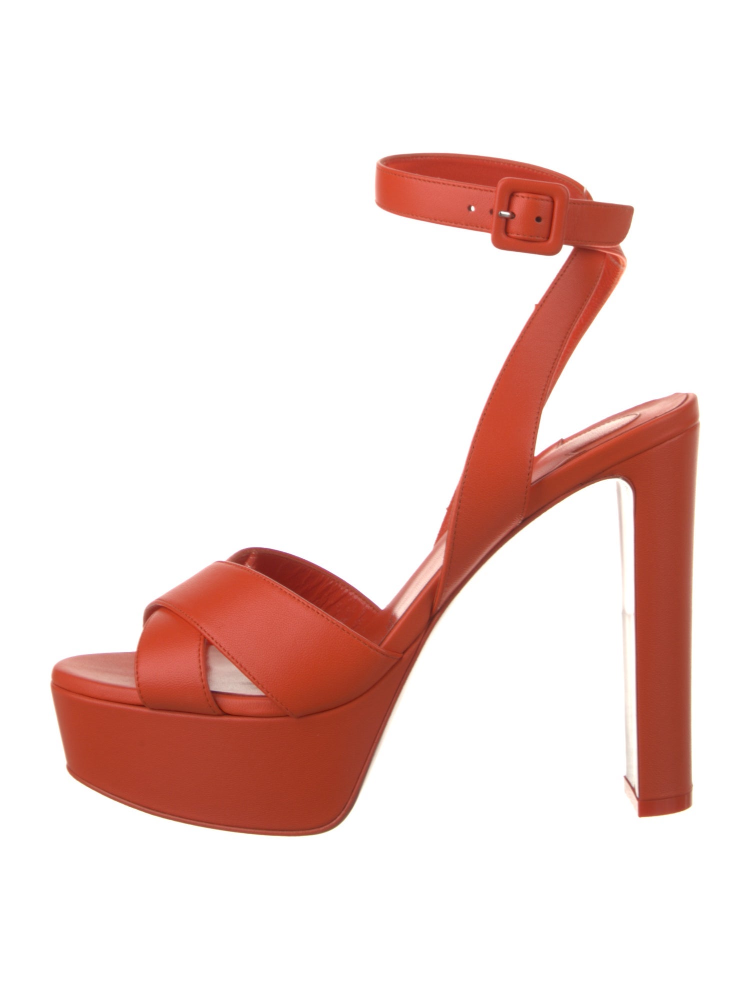 Christian Louboutin Leather Slingback Sandals w/ Tags