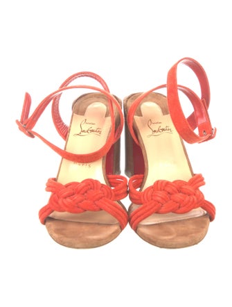 Christian Louboutin Suede Sandals