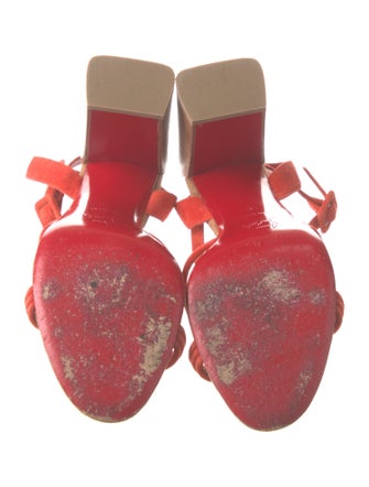 Christian Louboutin Suede Sandals