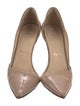 Christian Louboutin Patent Leather D'Orsay Pumps