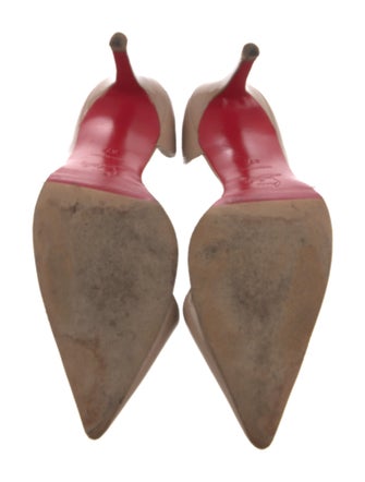 Christian Louboutin Patent Leather D'Orsay Pumps