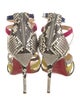 Christian Louboutin Snakeskin Animal Print Sandals