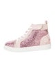 Christian Louboutin Girls' Rhinestone High Top Sneakers