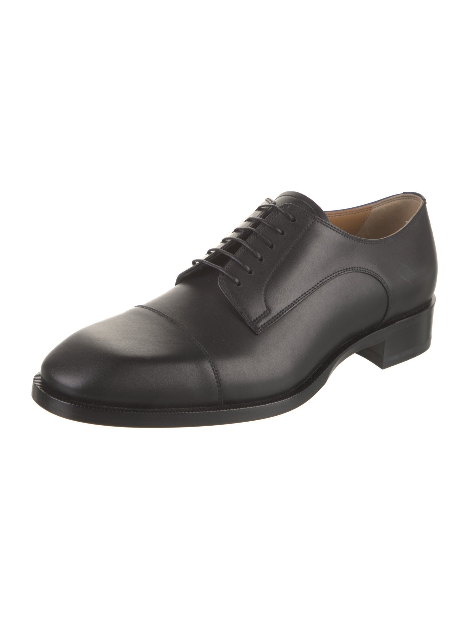Christian Louboutin Leather Derby Shoes