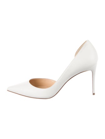 Christian Louboutin Leather D'Orsay Pumps w/ Tags