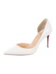 Christian Louboutin Leather D'Orsay Pumps w/ Tags