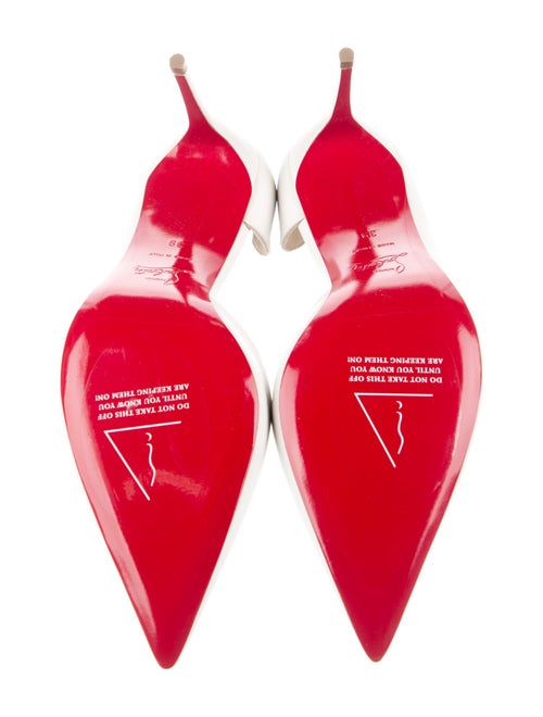 Christian Louboutin Leather D'Orsay Pumps w/ Tags