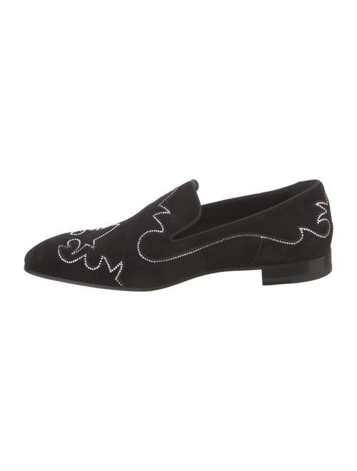 Christian Louboutin Suede Patterned Loafers w/ Tags