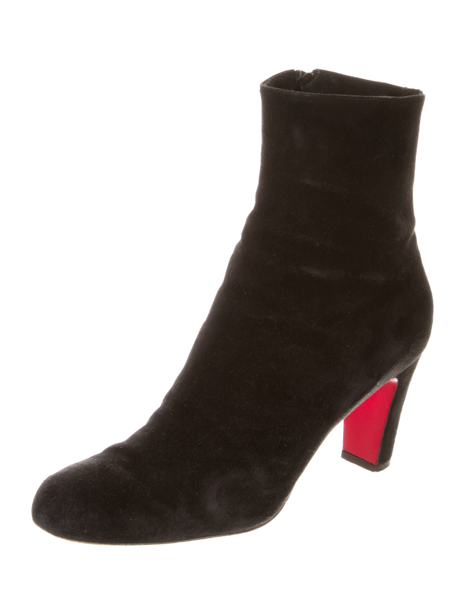 Christian Louboutin Suede Sock Boots