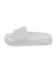 Christian Louboutin Spike Accents Rubber Slides