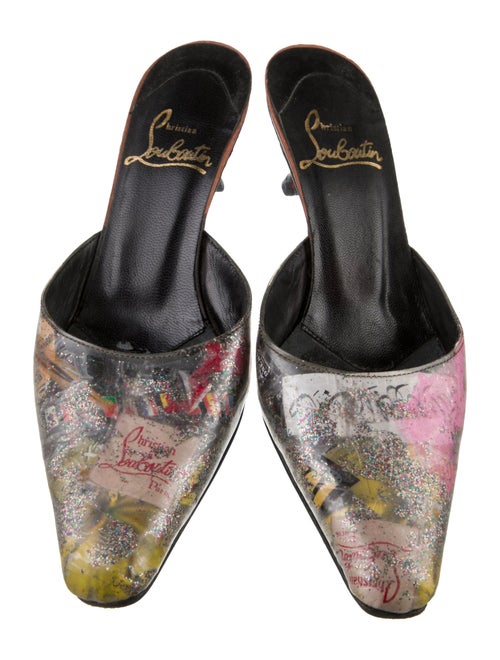 Christian Louboutin Printed Mules