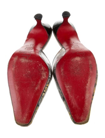 Christian Louboutin Printed Mules