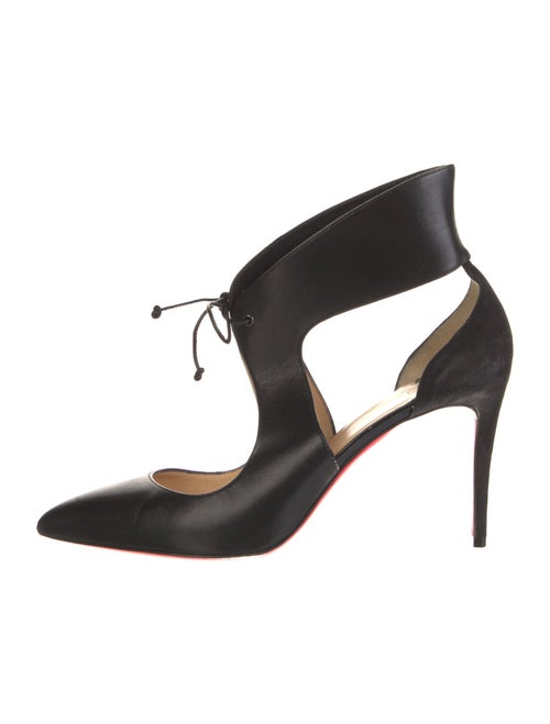 Christian Louboutin Leather D'Orsay Pumps