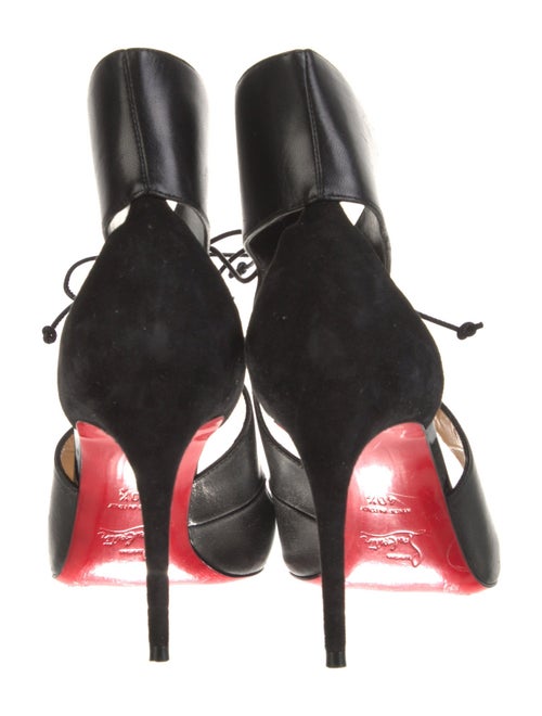 Christian Louboutin Leather D'Orsay Pumps