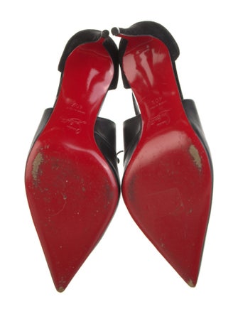 Christian Louboutin Leather D'Orsay Pumps