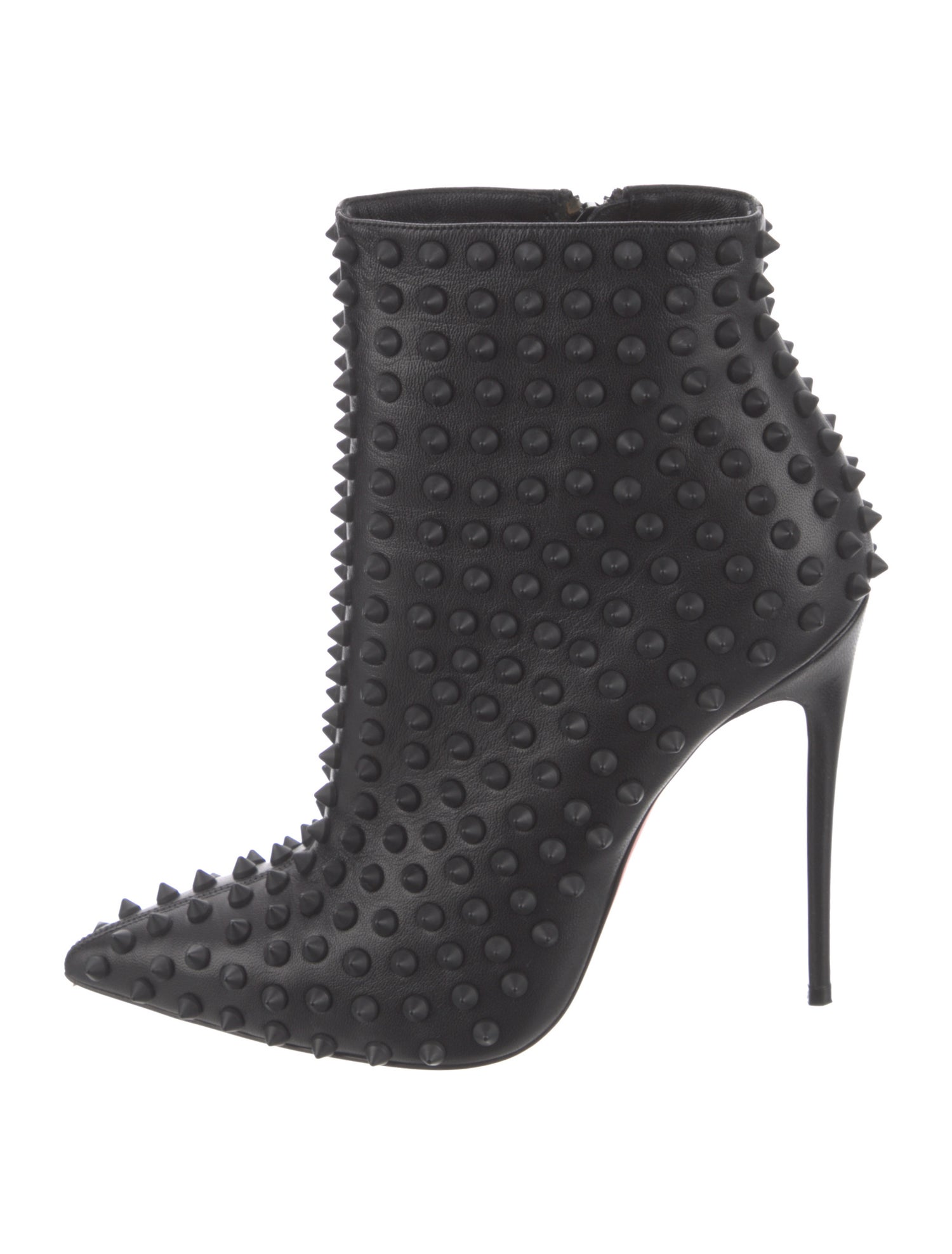 Christian Louboutin Snaklita 120 Spike Accents Boots
