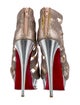 Christian Louboutin Glitter Glitter Accents Pumps